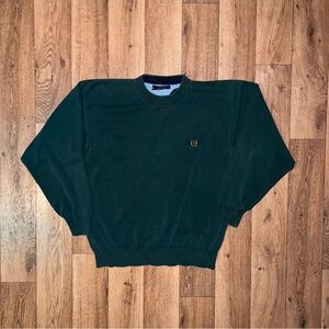 Tommy Hilfiger Dark Green Crewneck Sweater